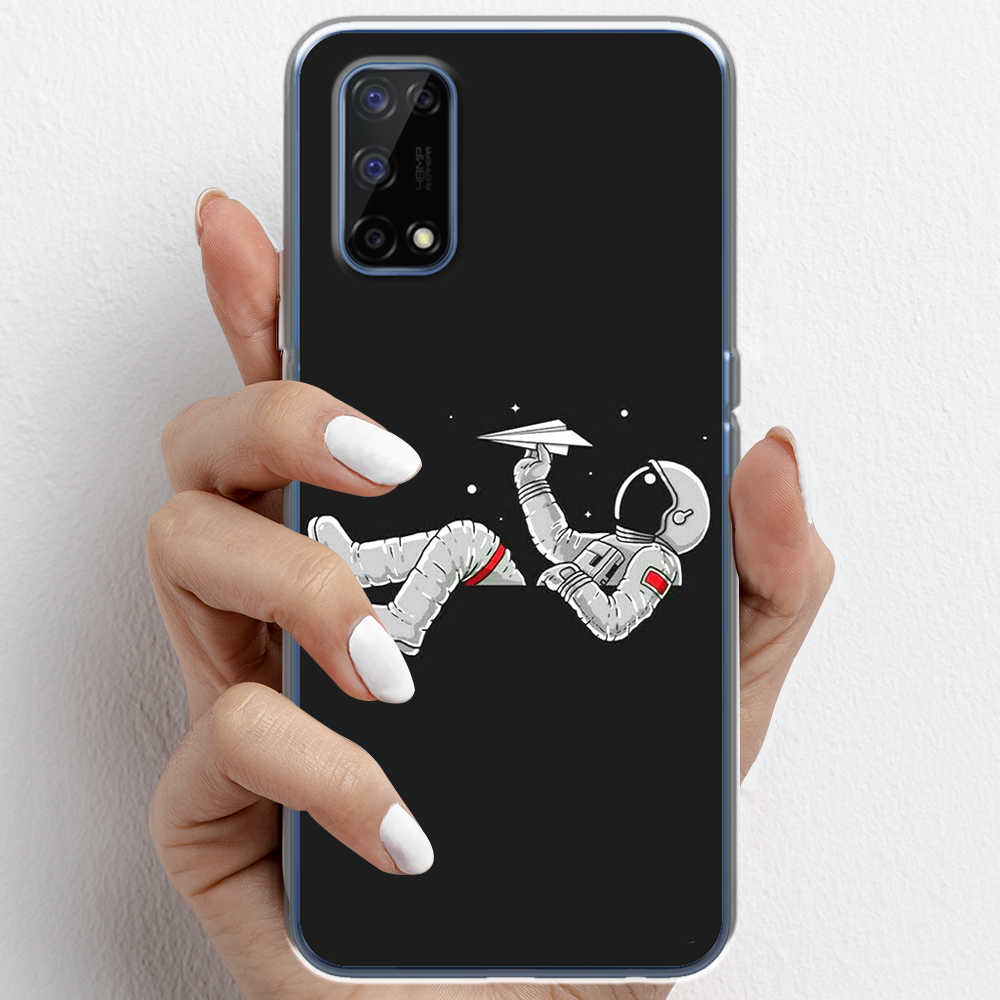 Ốp lưng cho Realme 7 Pro nhựa TPU mẫu Phi hành gia