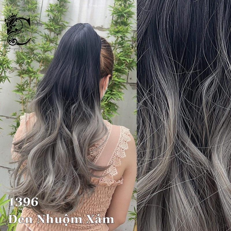 Ngoặm xoăn omber cute