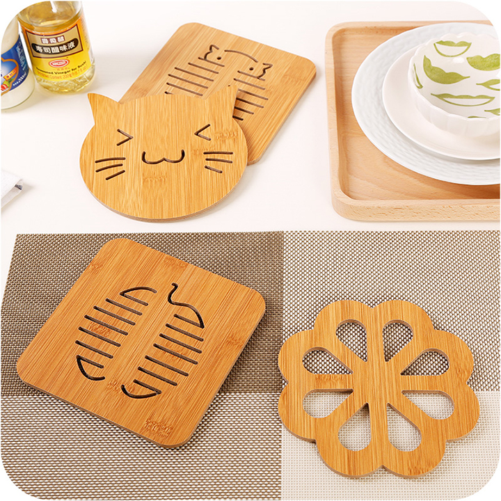Combo 3 đế lót nồi bằng gỗ