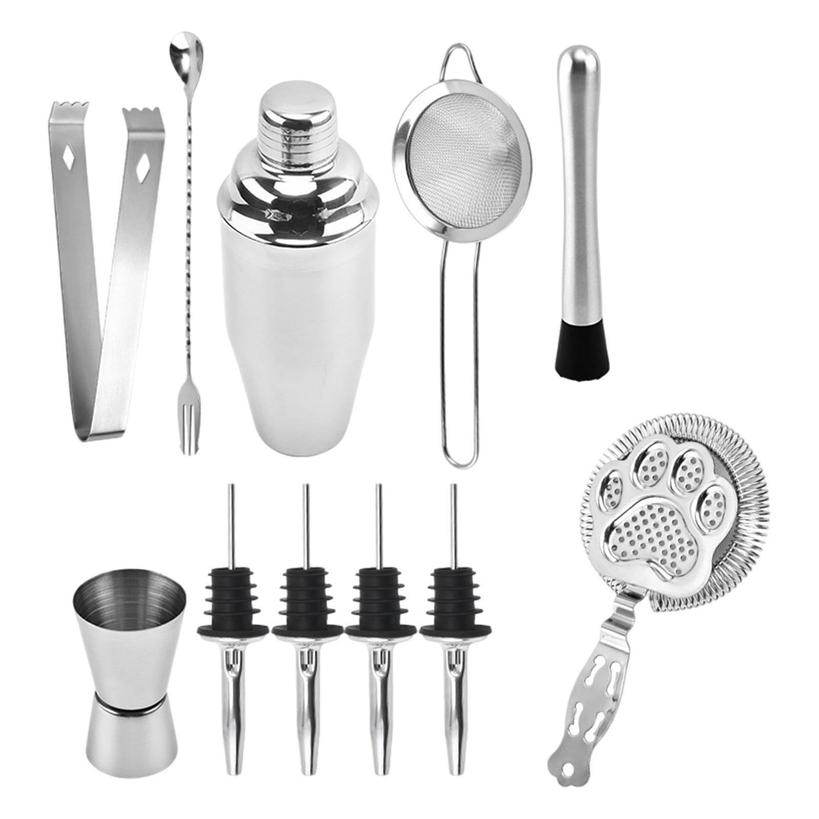 Cocktail Shaker Kits Cocktail Making Set for Drink Traveling Bar Accessories