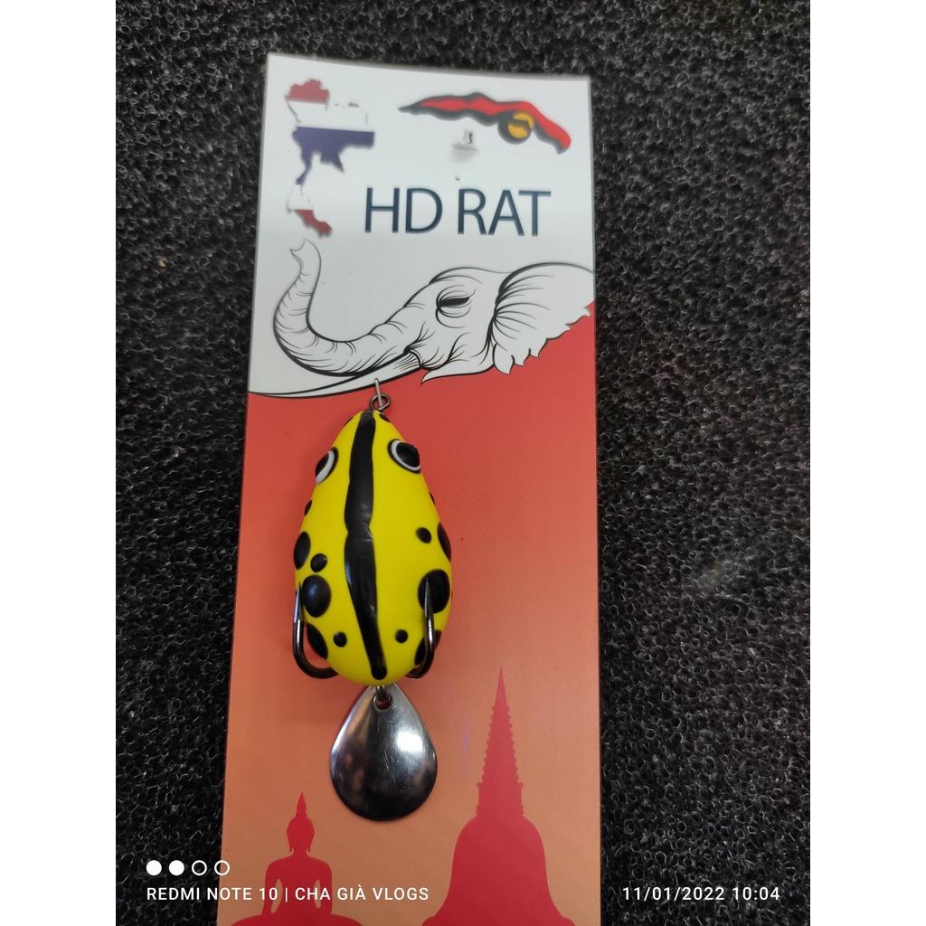 Nhái hơi sóc chuột Thái Lan Cha Già vlogsMỒI CÂU CÁ LÓC THÁI LAN - NHÁI HƠI HD RAT (4CM/7GR)