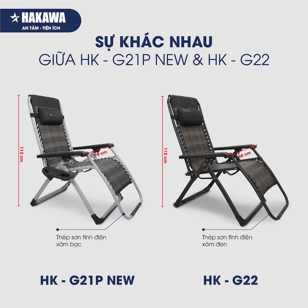 GHẾ THƯ GIÃN HẠNG SANG HAKAWA HK-G22 - HÀNG CHÍNH HÃNG