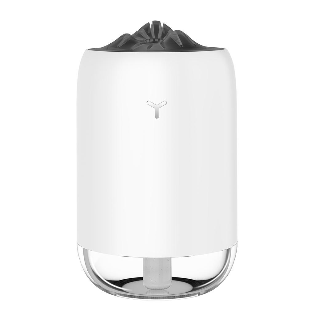 Essential Oil Diffuser LED Night Lamp Mini for Home Spa Car Office White
