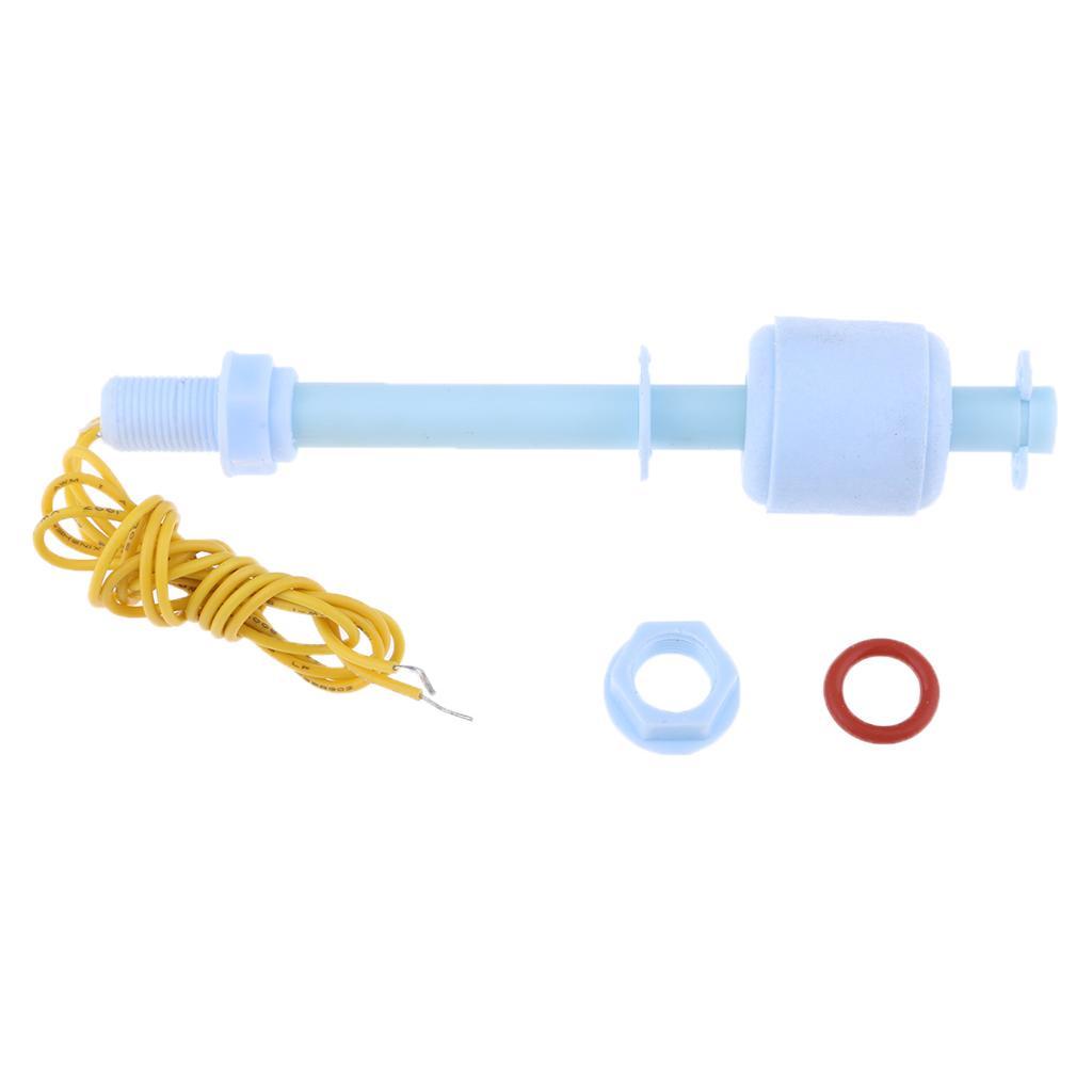 M10*100MM PP Tank Pool Water Level Liquid Sensor Vertical Float Switch 100V