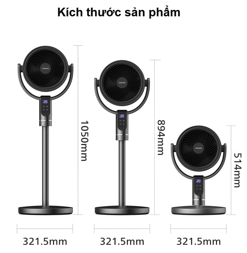 HÀNG CHÍNH HÃNG - Quạt tuần hoàn kiêm lọc không khí Serial 3000, động cơ biến tần cao cấp. Thương hiệu Hà Lan nổi tiếng Philips - ACR3242CF/93