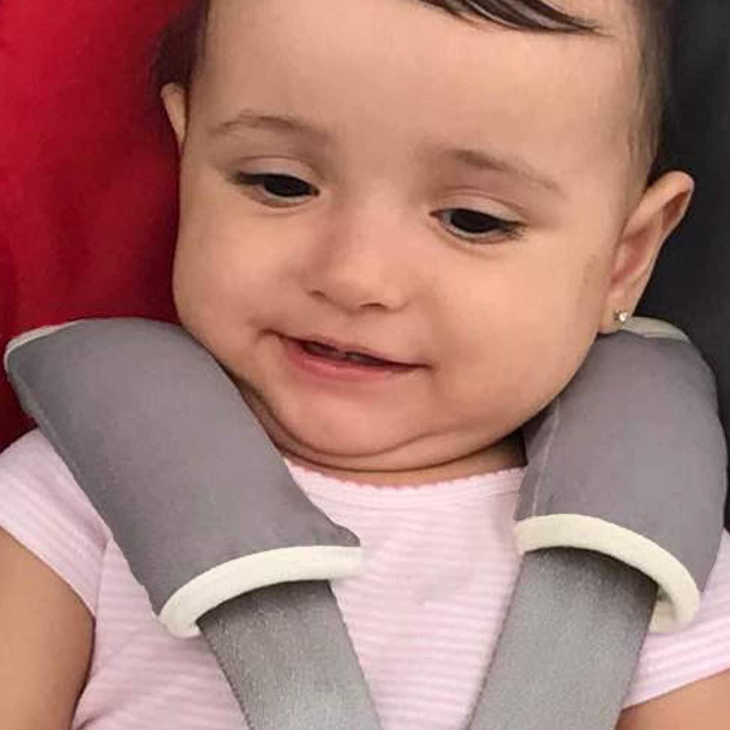 Hữu Cơ Cho Bé Dây Đai Đệm Thêm Sang Trọng, Trẻ Em Dây Đai Bao Da, Dây An Toàn Đệm dây Đeo Vai Miếng Lót, Dây An Toàn Dây Đeo Đệm