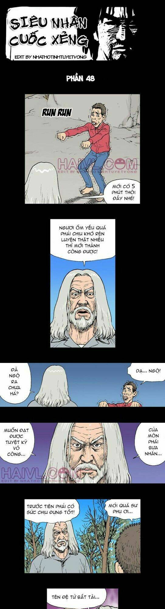 siêu nhân cuốc xẻng chapter 48 1