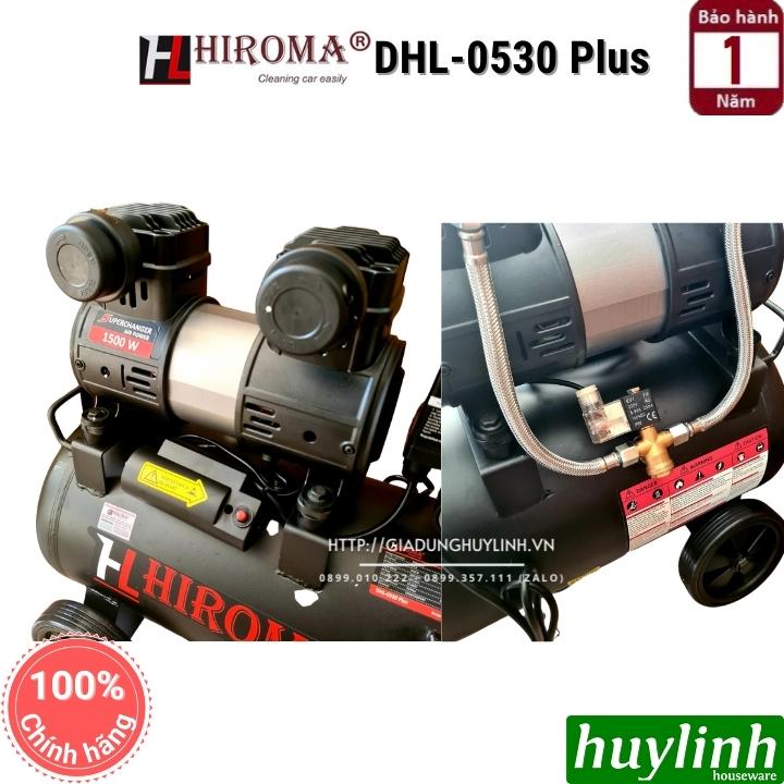 Máy nén khí không dầu Hiroma DHL-0530 Plus - 30 lít - Hàng chính hãng