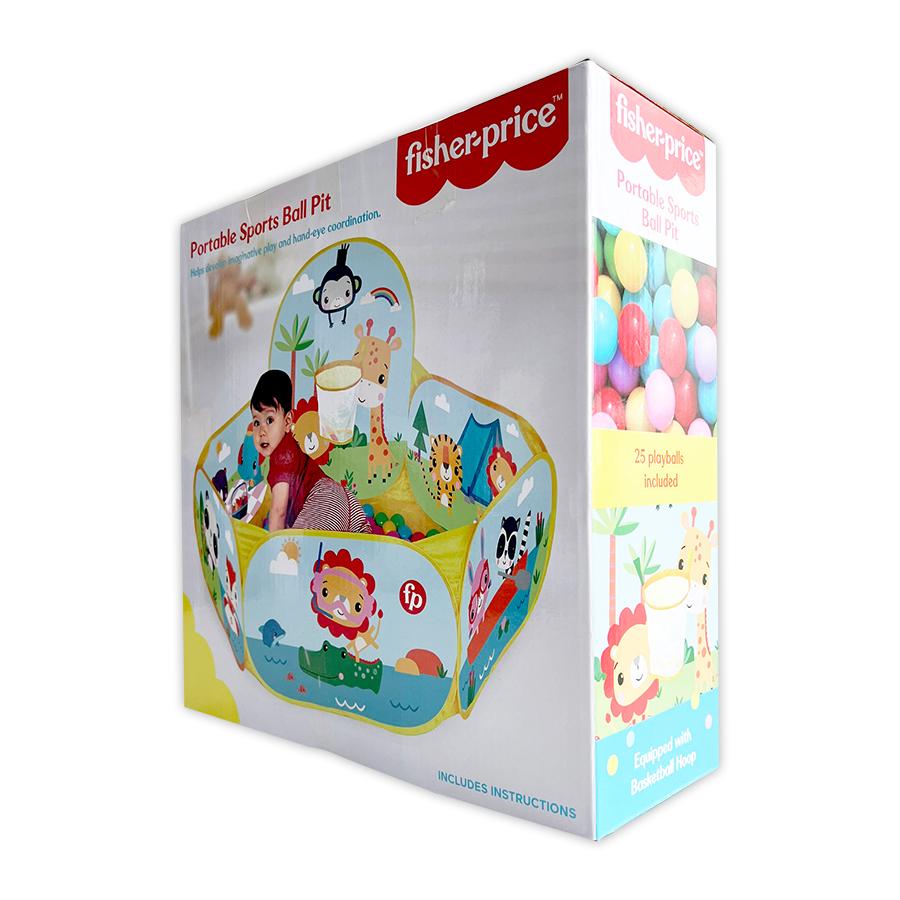 Đồ Chơi Nhà Banh Cho Bé-Kèm 25 Banh FISHER-PRICE F0315H