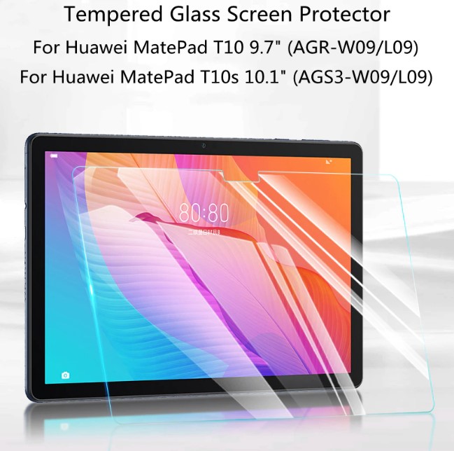 Kính cường lực dành cho Huawei Matepad T10 9.7&quot; / T10S 10.1&quot; - Độ cứng 9H, dày 0.3 mm