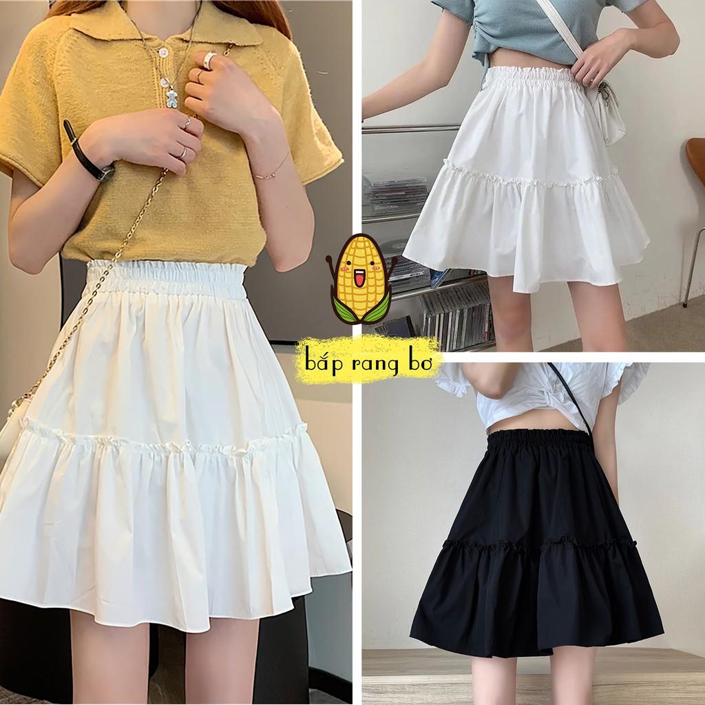 CHÂN VÁY XÒE 2 TẦNG CHO NỮ