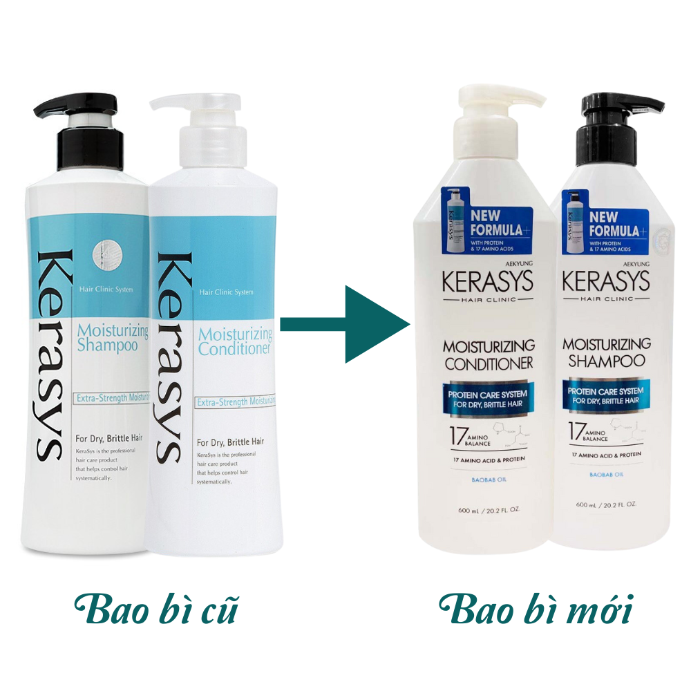 Dầu Xả Cao Cấp Cho Tóc Khô Kerasys Moisturizing Conditioner