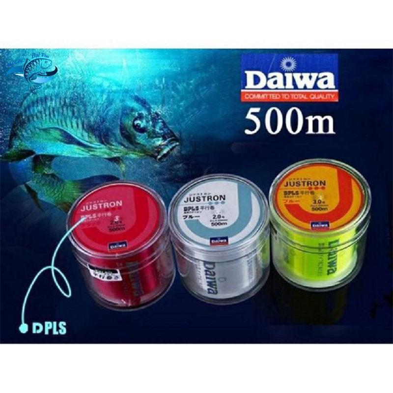 Dây Cước Câu Cá Siêu Bền Daiwa Justron Dài 500m Có Đủ Size - 500m