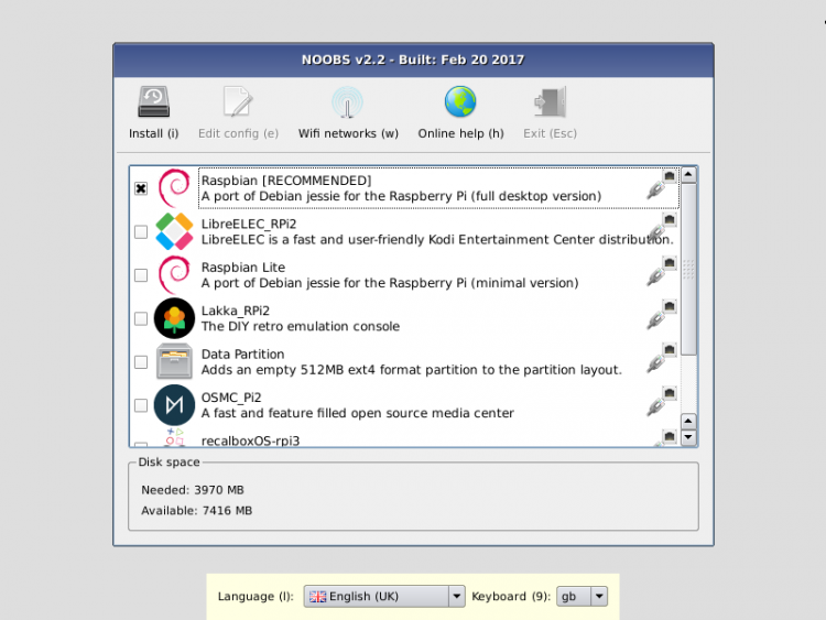 pi 3 model b