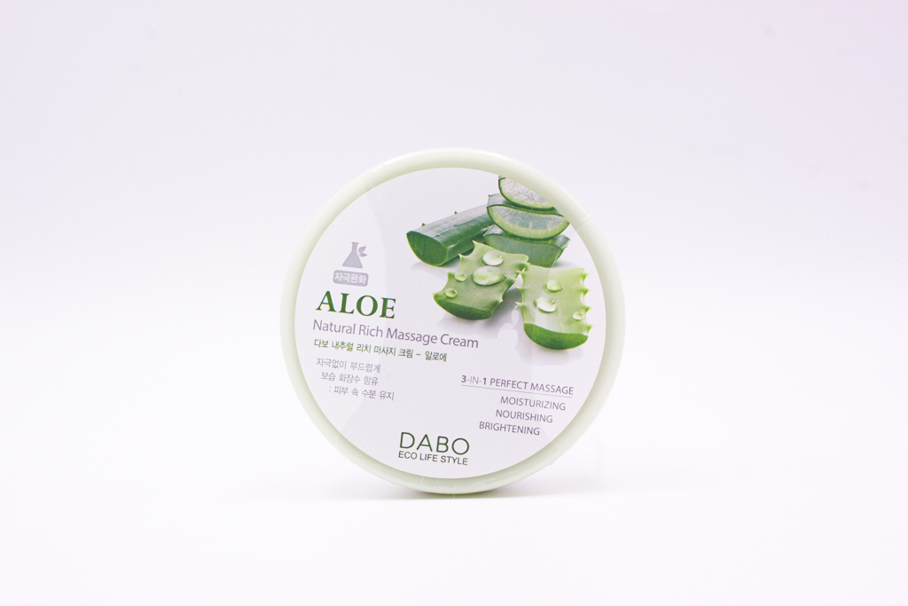 Kem Massage Nha Đam Hàn Quốc cao cấp Dabo Aloe (200ml) – Hàng Chính Hãng