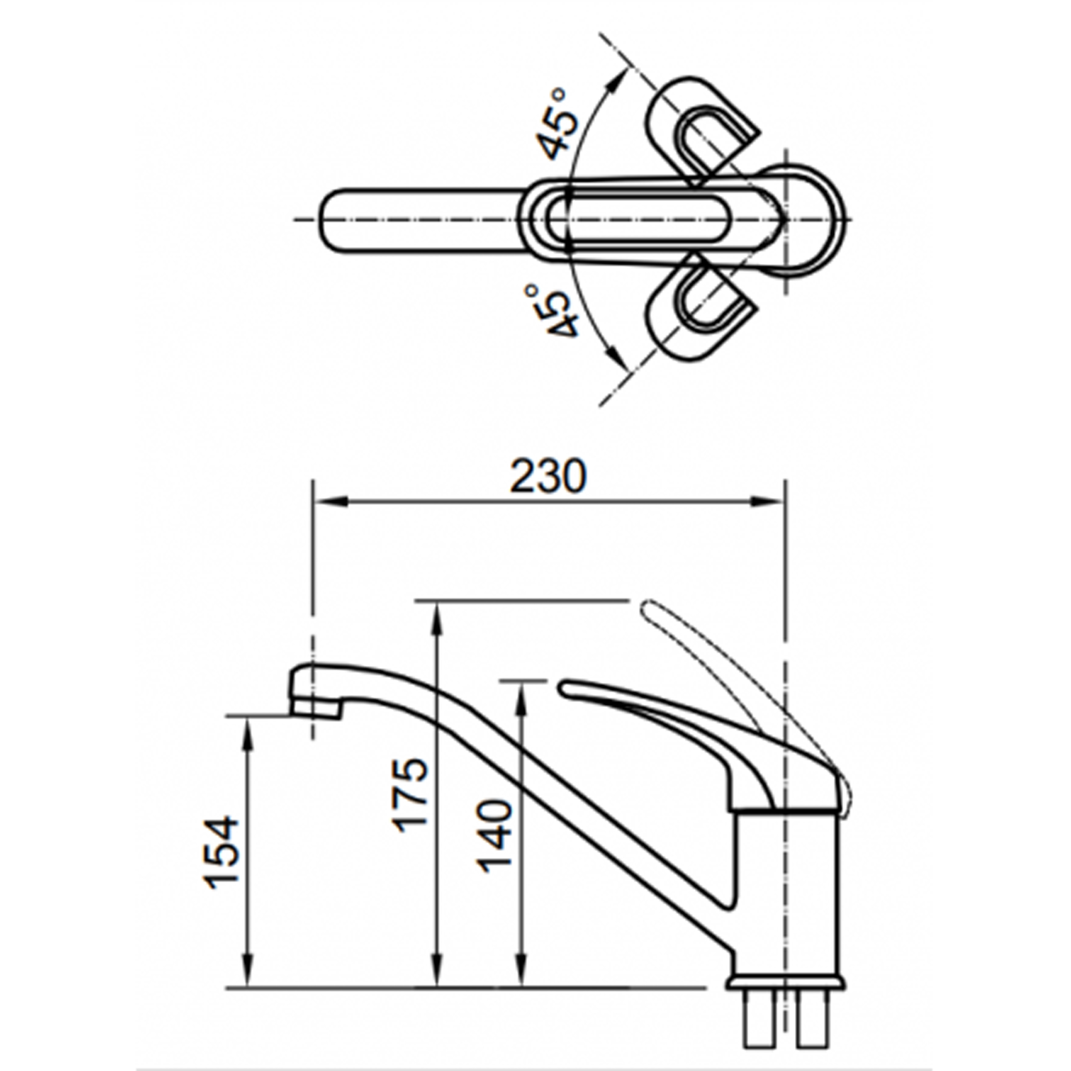 Vòi Rửa Chén  Lạnh  SFV-112S