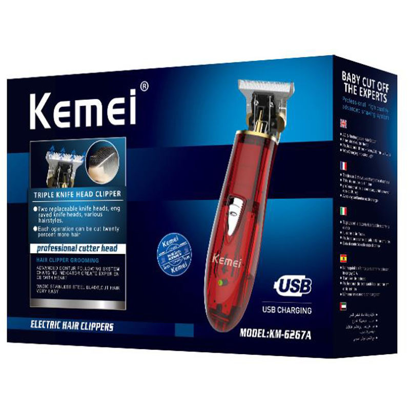 Tông đơ cắt tóc chuyên nghiệp kemei KM6276A