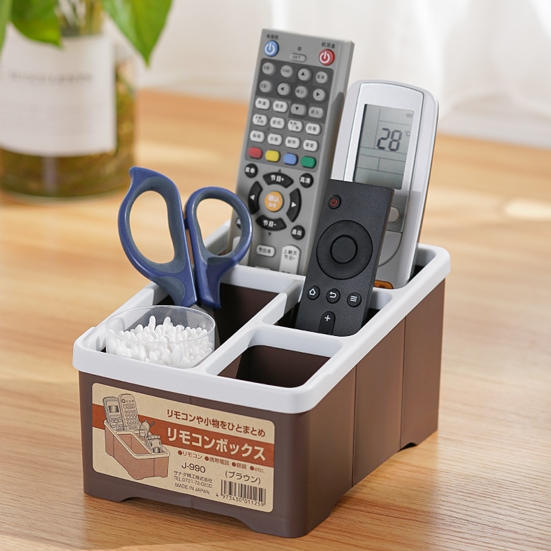 Combo khay đựng đồ rất tiện lợi &amp; gọn gàng + kéo văn phòng Echo Metal 18cm - made in Japan