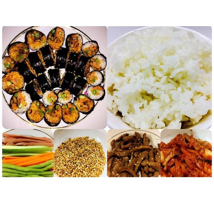 RONG BIỂN HÀN QUỐC LÀM CƠM CUỘN