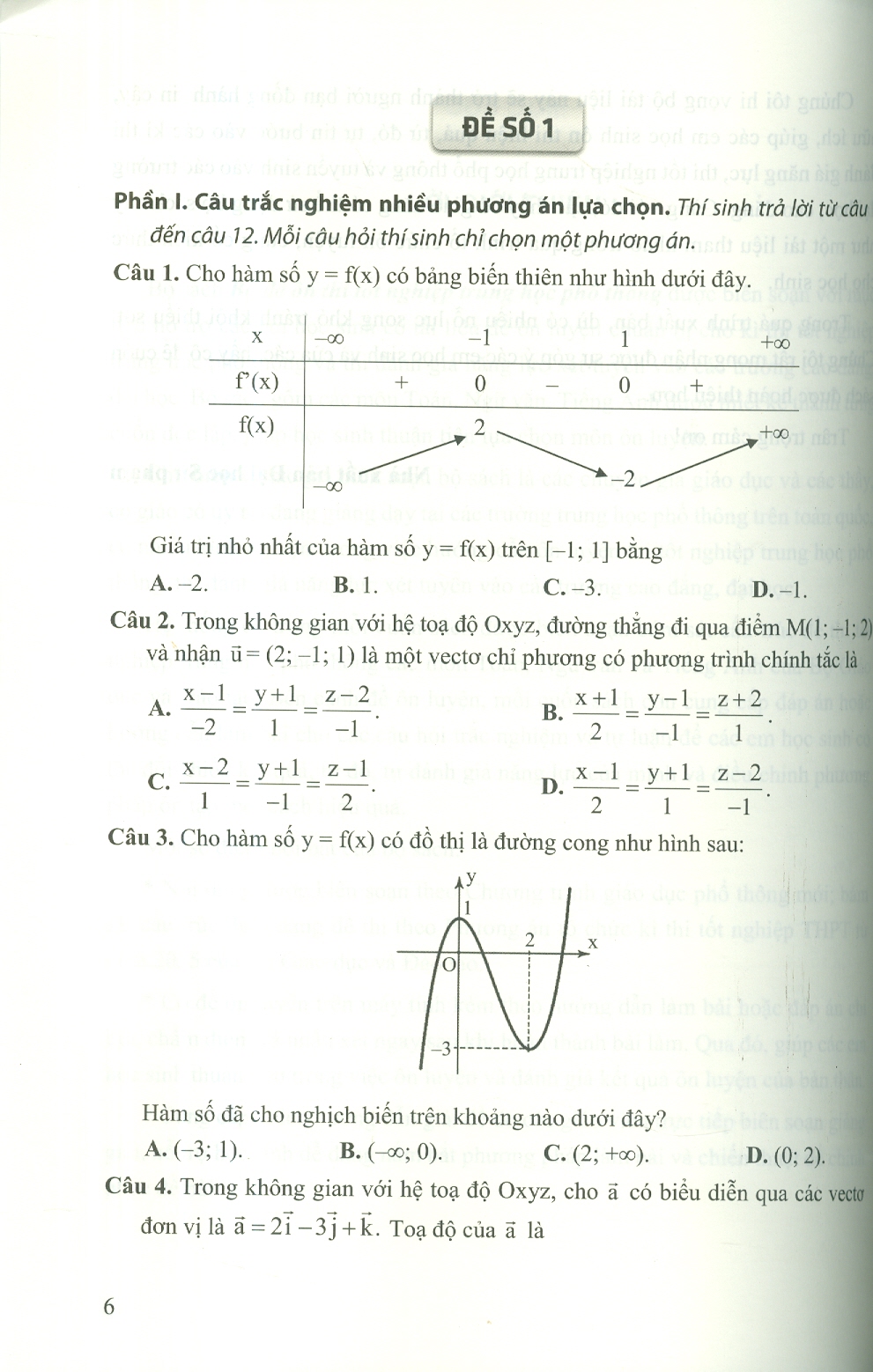Bộ Đề Ôn Thi Tốt Nghiệp Trung Học Phổ Thông Môn Toán - Thần Tốc Thực Chiến