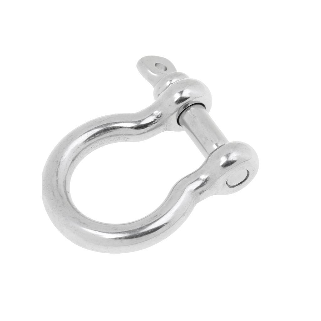 6mm 8mm Marine Chain Rigging Bow Shackle Boat 304 Stainless Steel Hardware