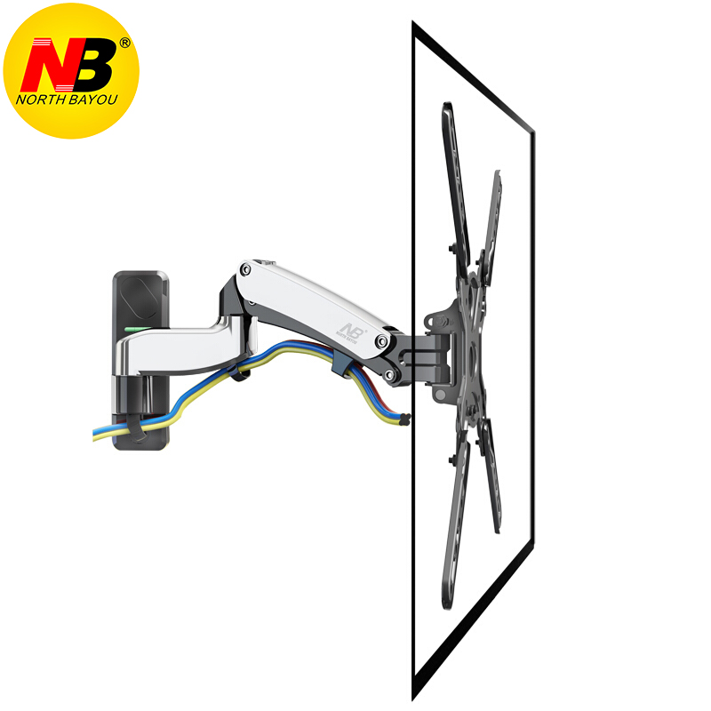 Giá treo tivi tường nhập khẩu F450 có thể nâng lên hạ xuống được dùng cho tivi 40-50inch, xoay 180 độ