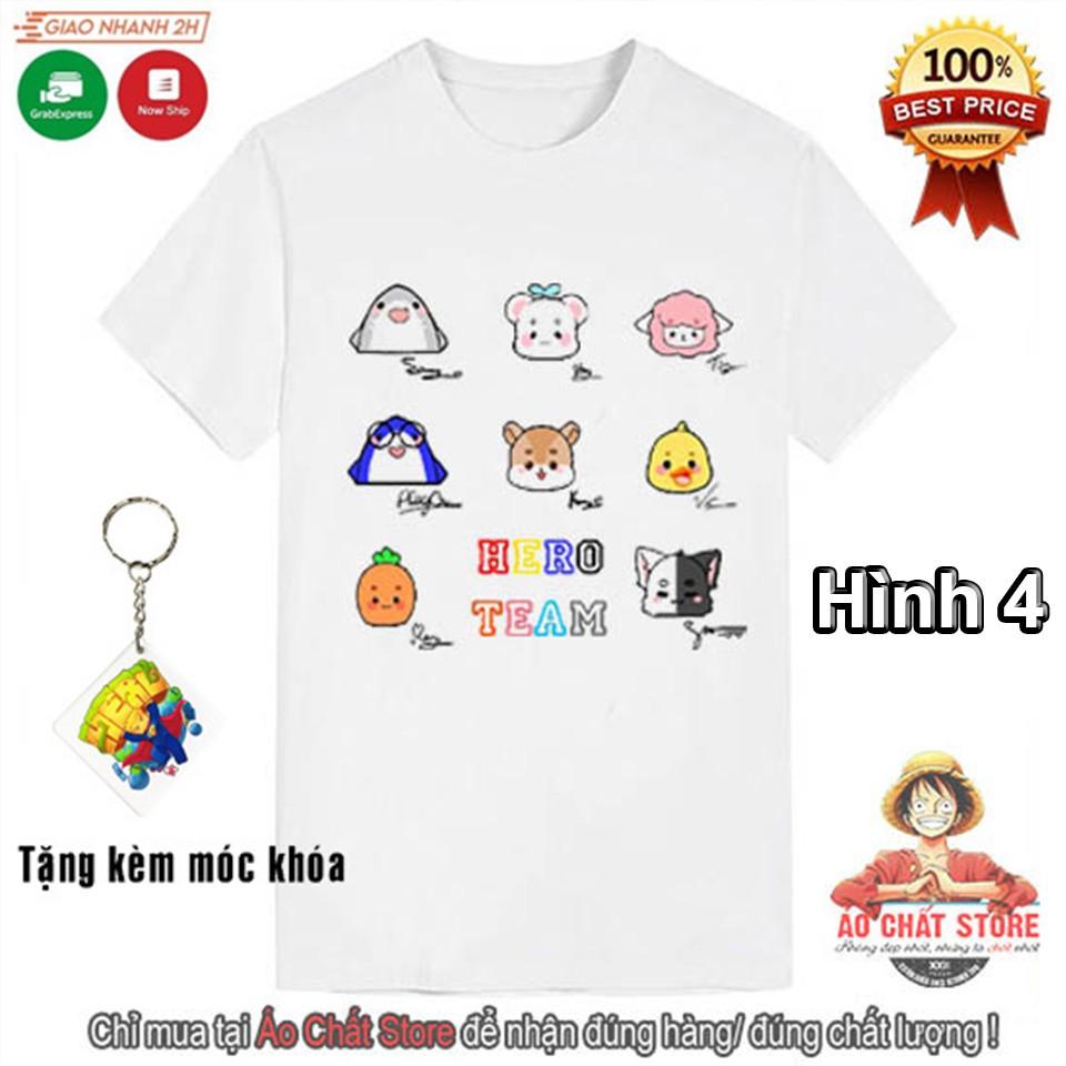 BST Áo Hero Team Mini World Đẹp | Áo Thun Mini World Toàn Thành Viên Hero Team MC6