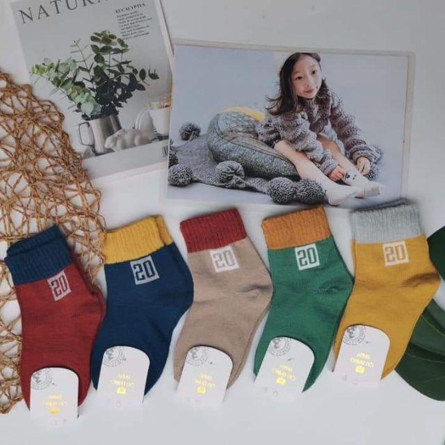 ️ SET 5 ĐÔI TẤT SỐ CHO BÉ ️