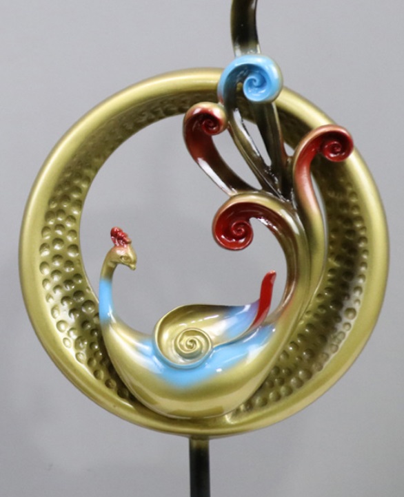 Cặp phượng hoàng trang trí