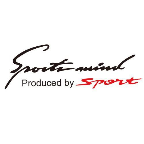 Phụ kiện ô tô Tem dán decal Sport mind prodeced by Sports xe hơi trang trí ô tô đầy đủ màu sắc - Bé 20 x 10