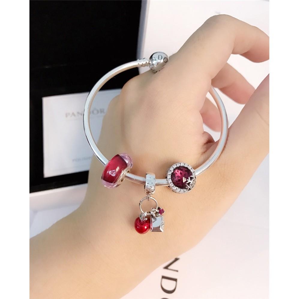 Vòng Bạc S925 ALE Cao Cấp - Vòng Charm Bạc Chuẩn S925 - Mã sản phẩm VONGBAC_DN176