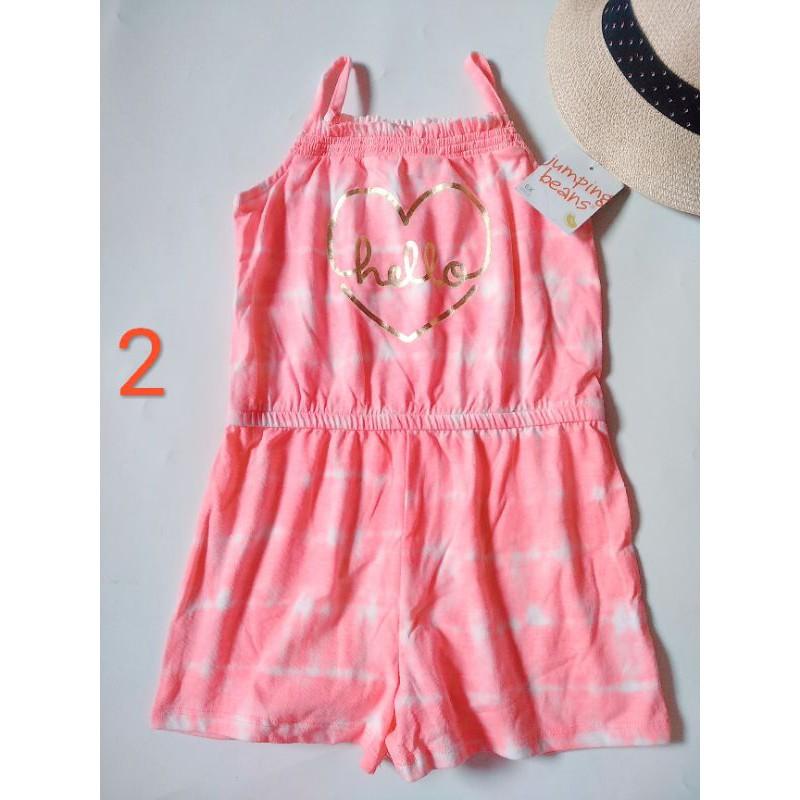 Jumsuit, Body đùi 2 dây & có tay các hãng Baby Gap, Jumping Beans cho bé gái