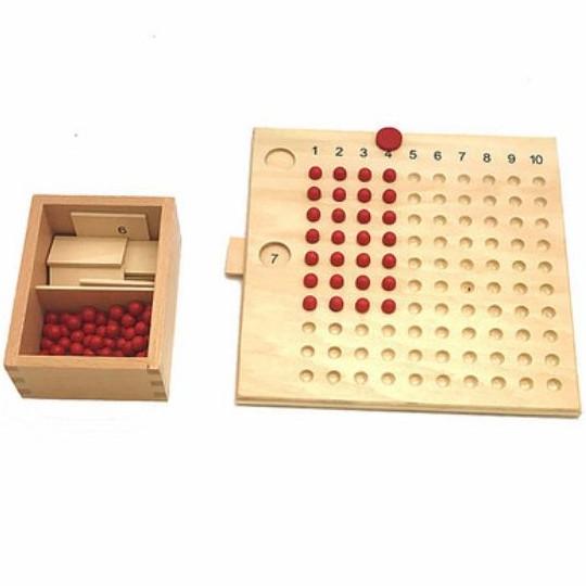 Bảng phép nhân, phép chia (Multiplication Division Bead Board)