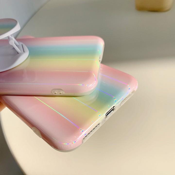 Ốp Lưng cho iPhone 6/6S/6Plus/6SPlus/7/8/7Plus/8Plus/X/XS/XR/XSMax/11/11Pro/11ProMax Sắc Màu - Mã TZAC255