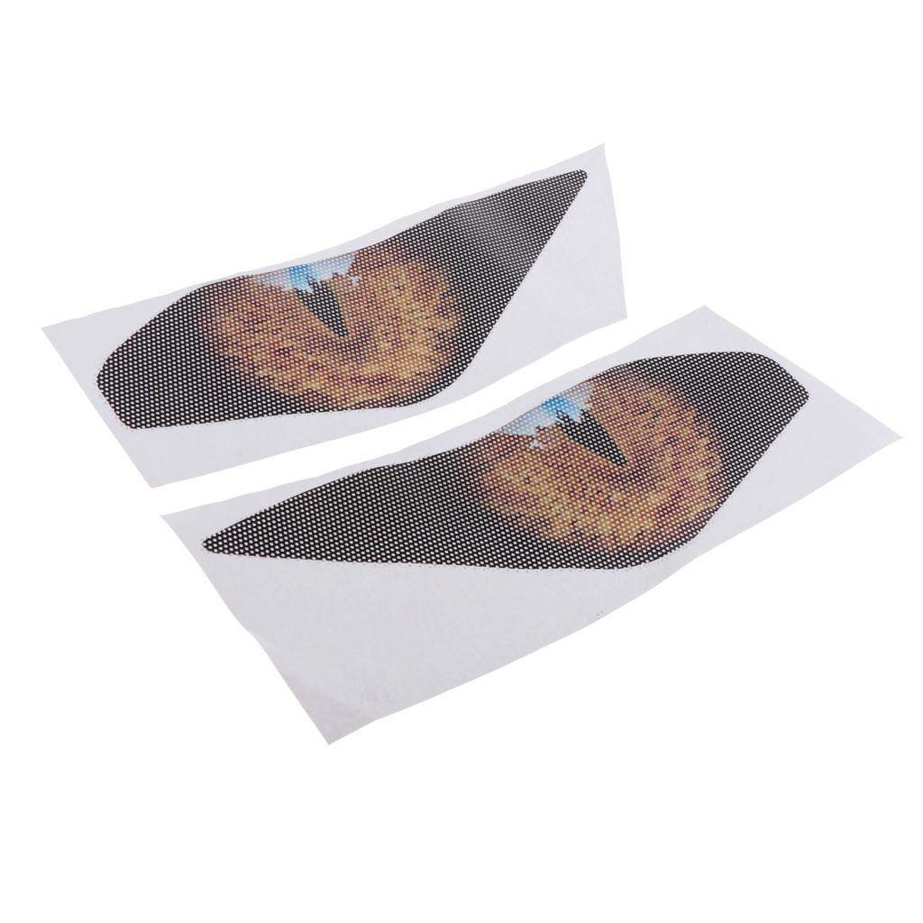Sport Motorcycle Eyes Headlight Sticker Cover Kit Fit For Kawasaki Ninja650