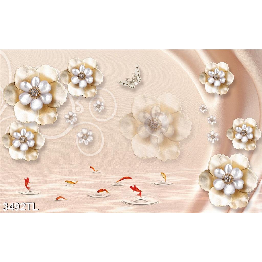 TRANH DÁN TƯỜNG 3D PHÒNG NGỦ - TRANH DÁN TƯỜNG PHÒNG NGỦ ĐẸP SANG TRỌNG - TRANH PHÒNG NGỦ CHO VỢ CHỒNG