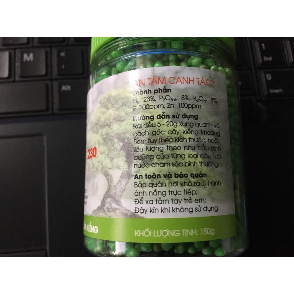 Phân bón thông minh 23-08-08 TE trọng lượng 150gr chuyên cho cây cảnh bonsai