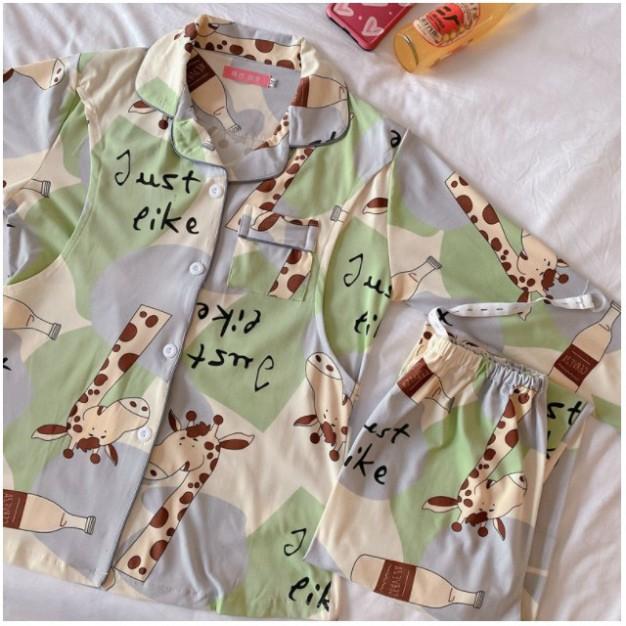 Bộ đồ pijama bầu và sau sinh cho con bú