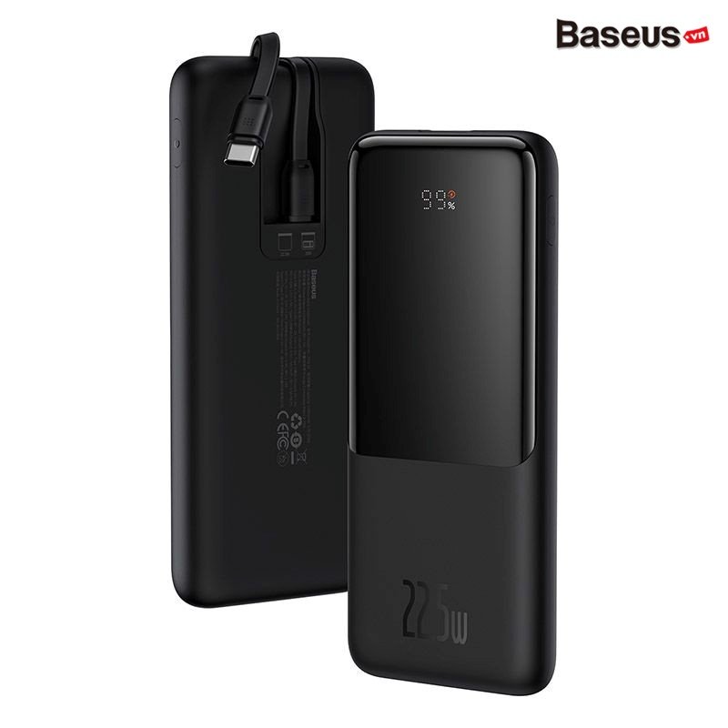 Pin sạc dự phòng 22.5W Baseus Elf Digital Display Fast Charge Power Bank 10000mAh- hàng chính hãng