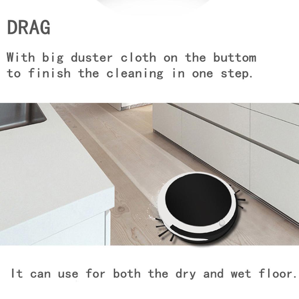 3 in 1 Intelligent Mopping Sweeping Vacuum Cleaner Robot Wet&Dry - EU Plug