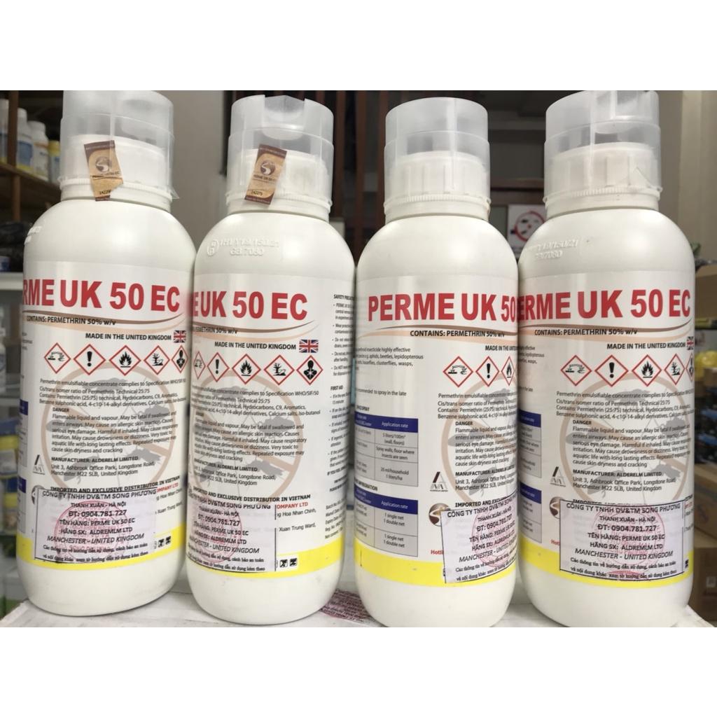 Thuốc trừ muỗi Perme UK - Nhập khẩu nguyên chai từ Anh Quốc