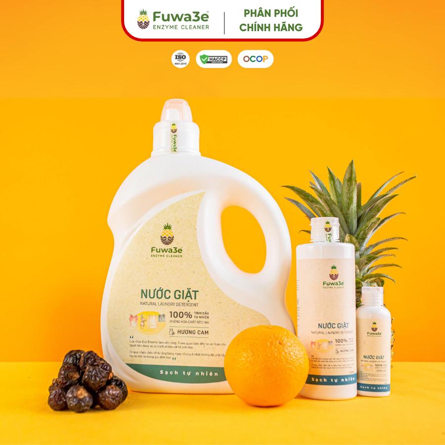 [ Nước giặt Fuwa3e size mini du lịch 100ml ] an toàn giặt quần lót và giặt đồ trẻ em