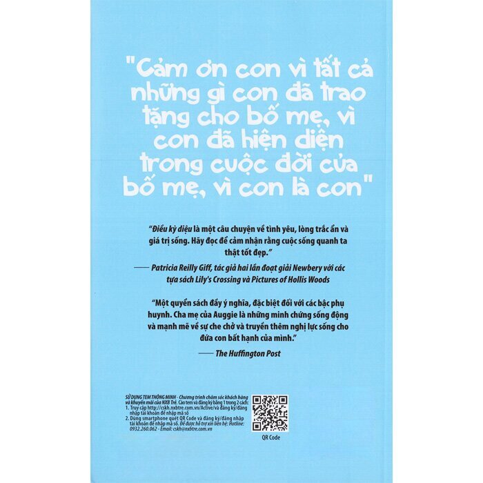 Sách - ĐIỀU KỲ DIỆU - R.J.Palacio