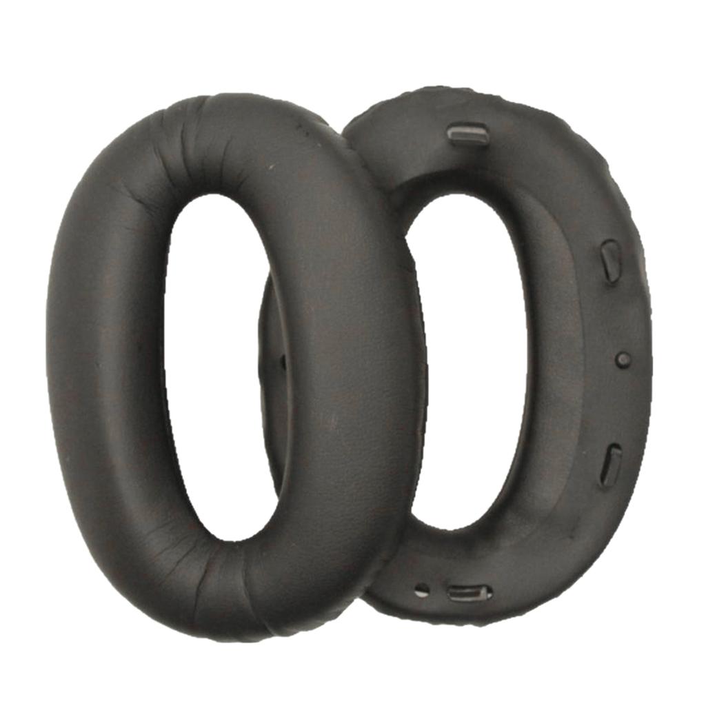 Foam Protein Leather Ear Cushions for MDR-1000X / WH-1000XM2 Headphones, Very