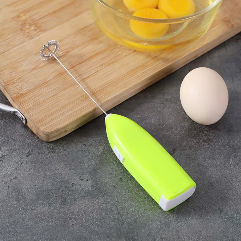 Máy Đánh Trứng, Đánh Sữa Và Tạo Bọt Cafe Cầm Tay Di Động 3 Tốc Độ Sử Dụng Pin Sạc Cao Cấp - Hàng Nhập Khẩu
