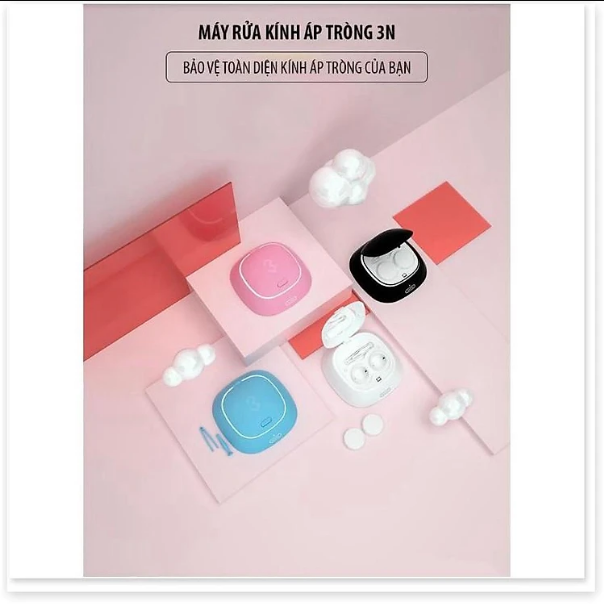 Cao cấp - Máy Rửa Kính Áp Tròng Mini 3N