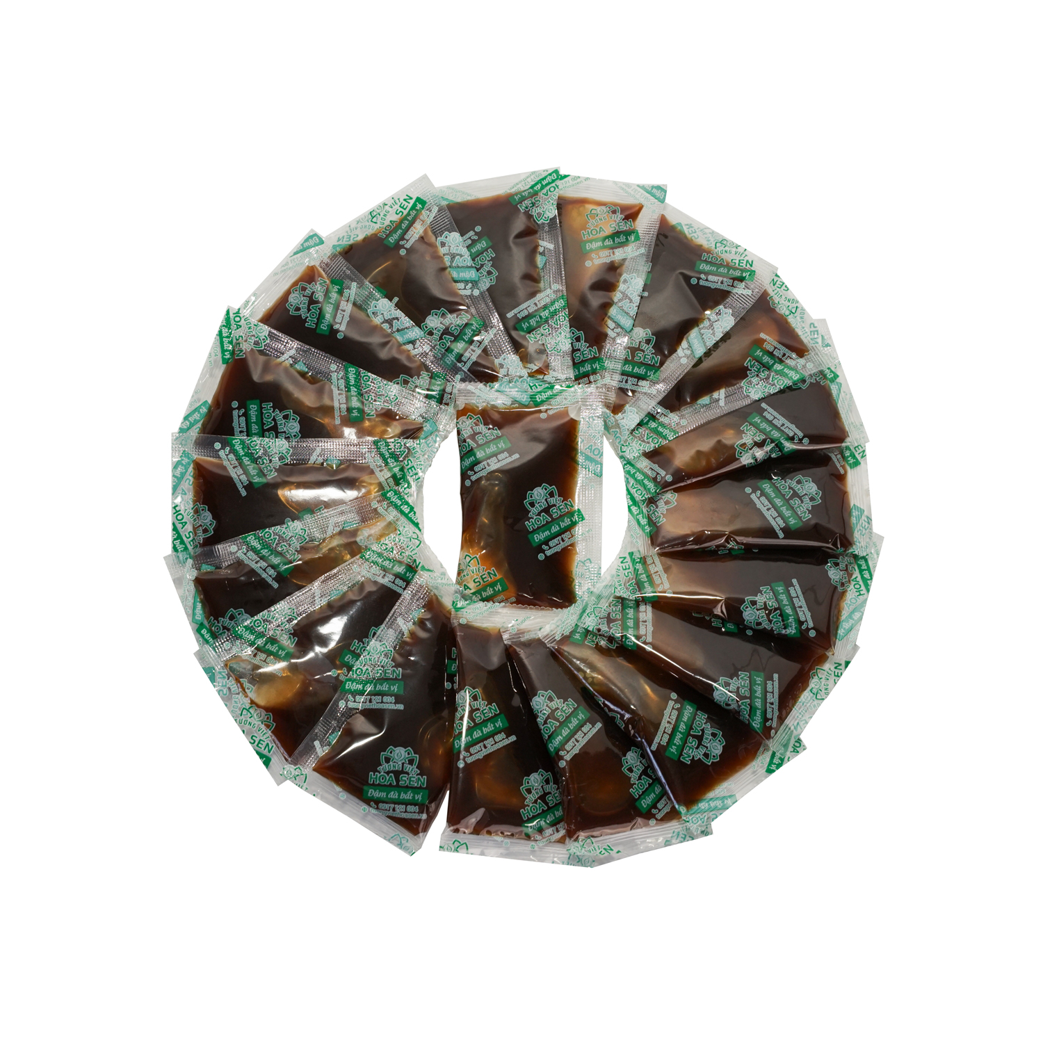 THÙNG 600 gói Nước Tương Gói 13g Túi 100 gói  – Tương Việt Hoa Sen