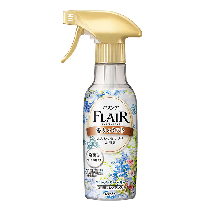 Chai xịt thơm và làm phẳng quần áo hương hoa Kao Flair Fragrance Nhật Bản 270ml