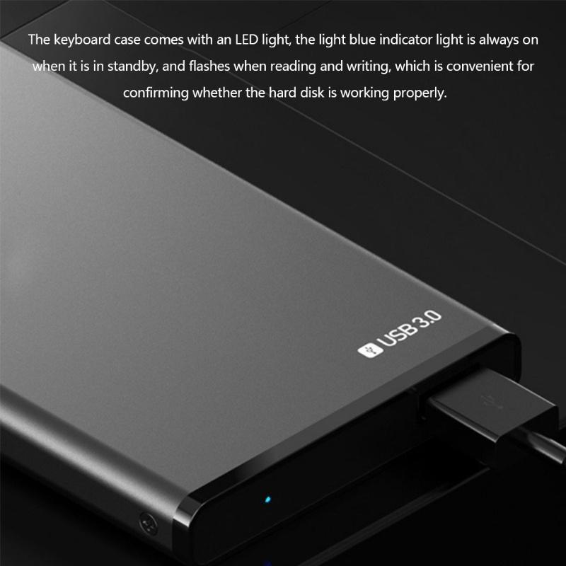 Ổ Cứng Ngoài 2.5" 6TB Usb 3.0 Siêu Mỏng Cho PC/Desktop/Laptop/MacBook/Chromebook