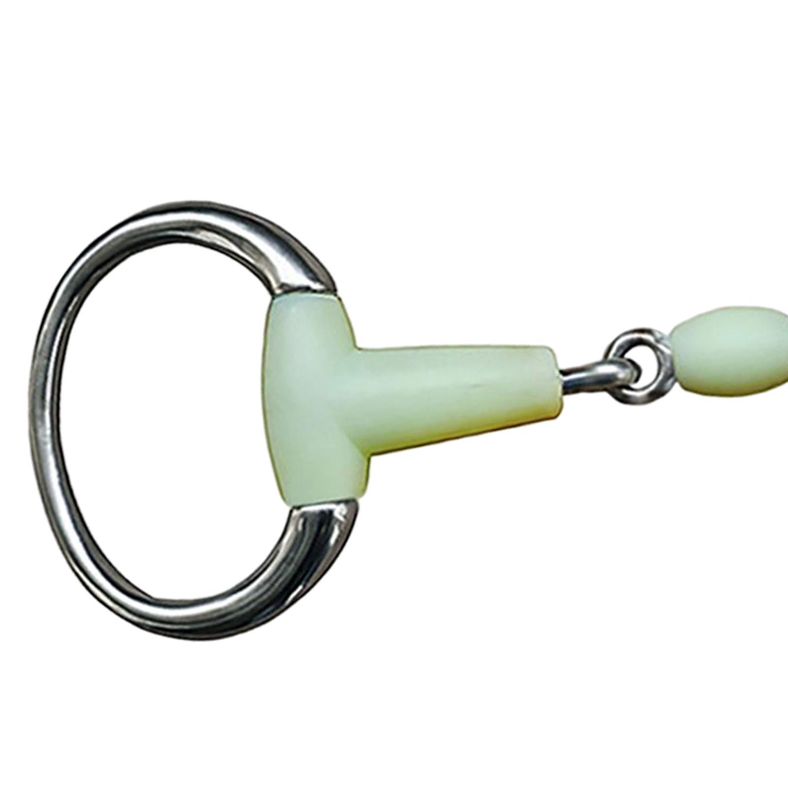 Ultralight Horse Bit Mouth Heavy Duty Horse Training Wear Resistant Stainless Steel for Outdoor Horse Riding Equipment Supplies